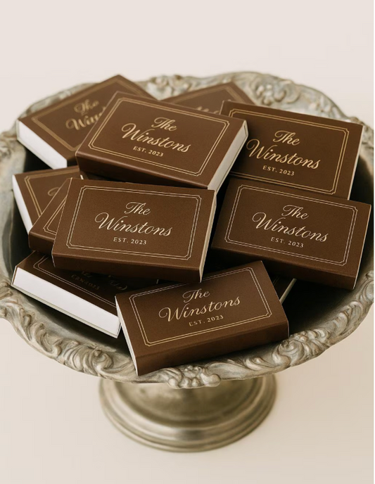 Wedding/Event/Business Custom Matchboxes