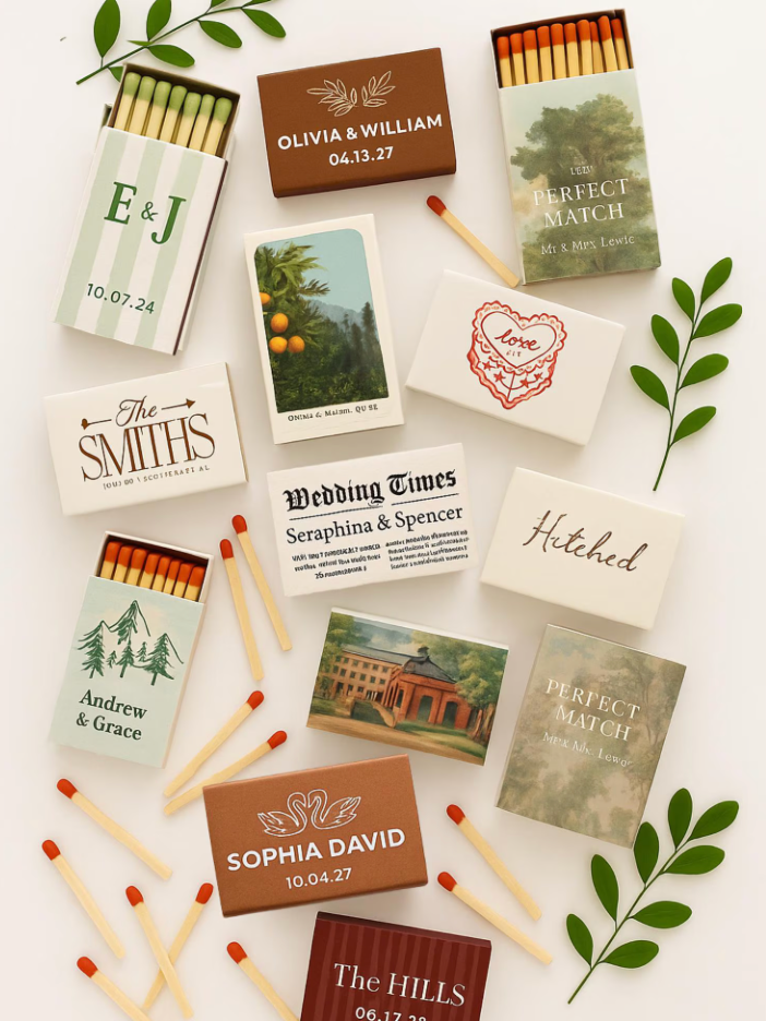 Wedding/Event/Business Custom Matchboxes