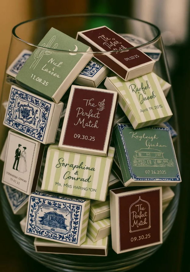 Wedding/Event/Business Custom Matchboxes