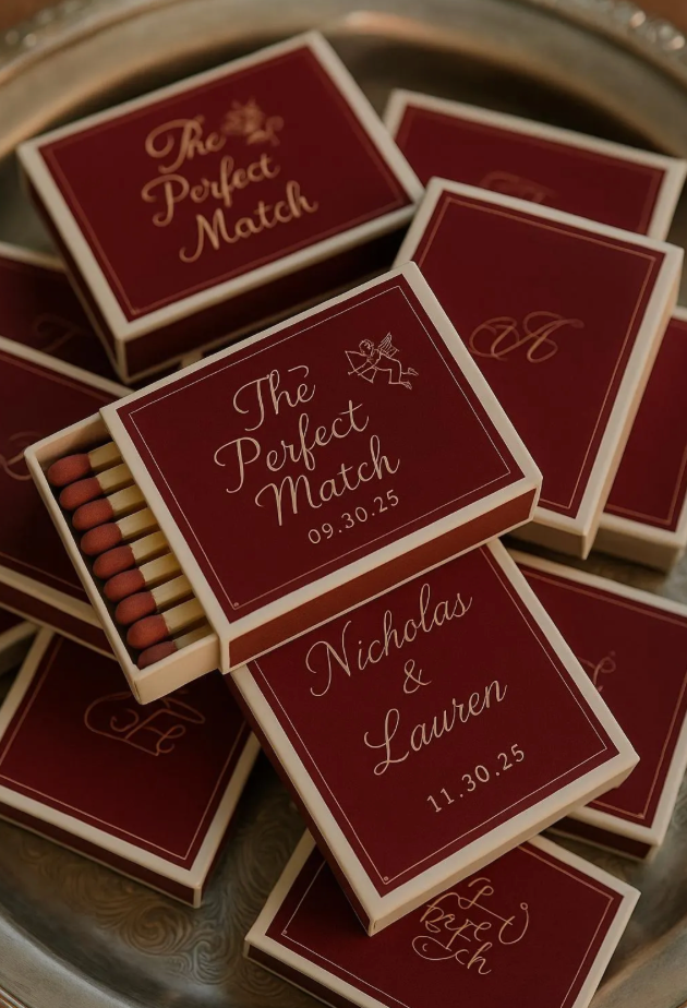 Wedding/Event/Business Custom Matchboxes