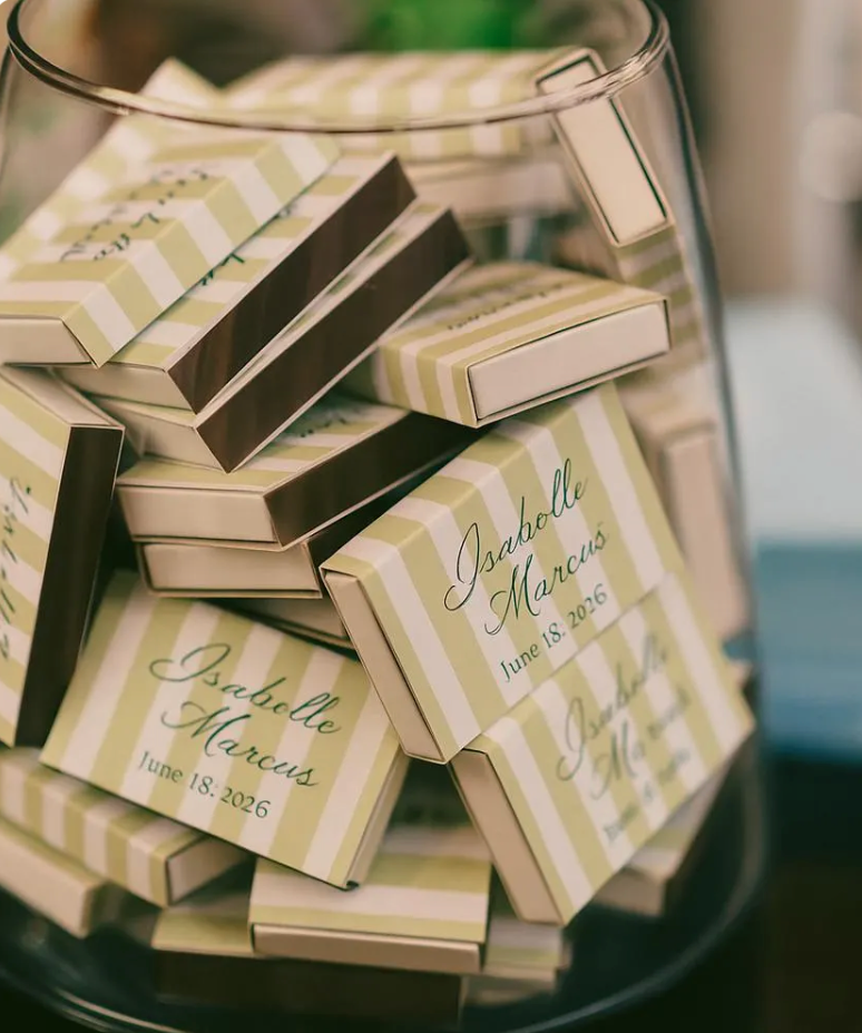 Wedding/Event/Business Custom Matchboxes