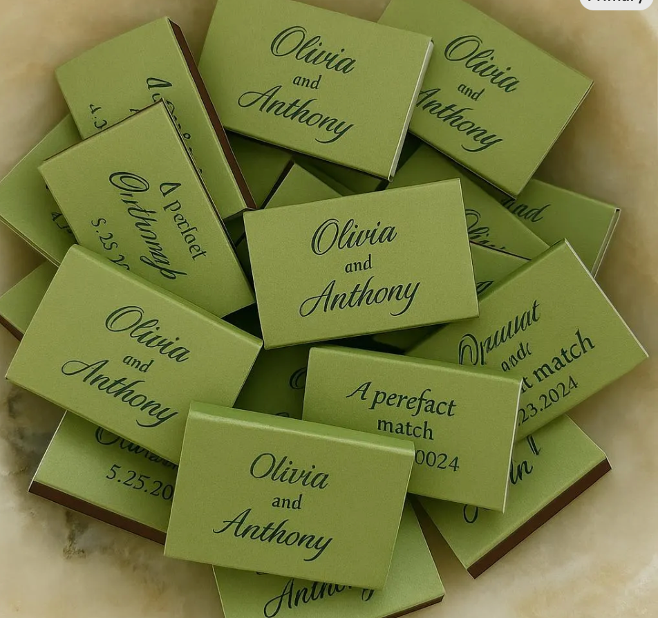 Wedding/Event/Business Custom Matchboxes