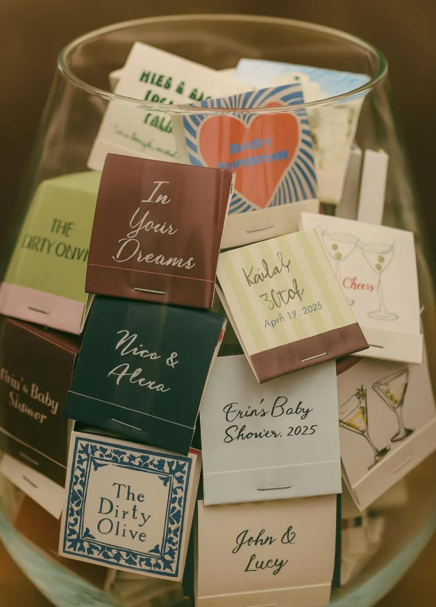 Wedding/Event/Business Custom Matchboooks