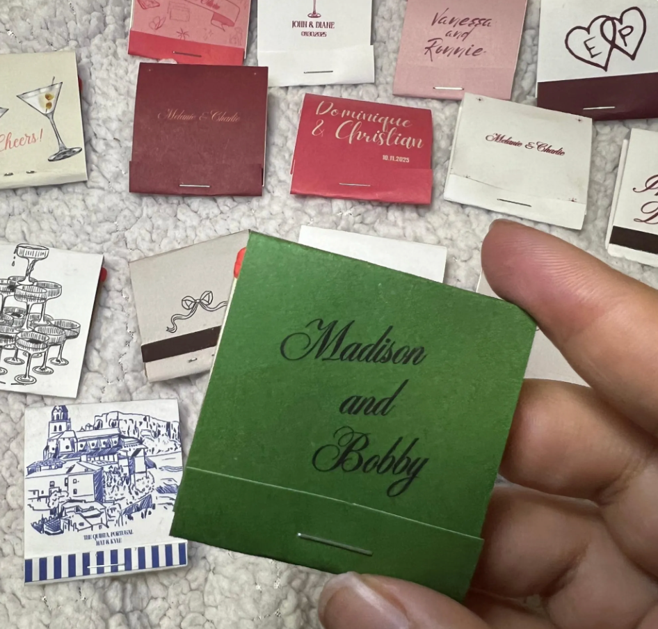 Wedding/Event/Business Custom Matchboooks